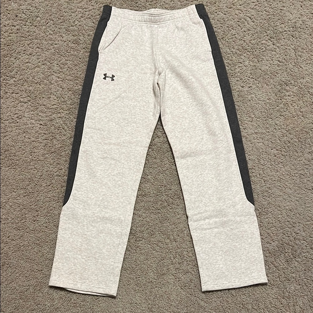 Under Armour Gray Sweatpants with Black Accents